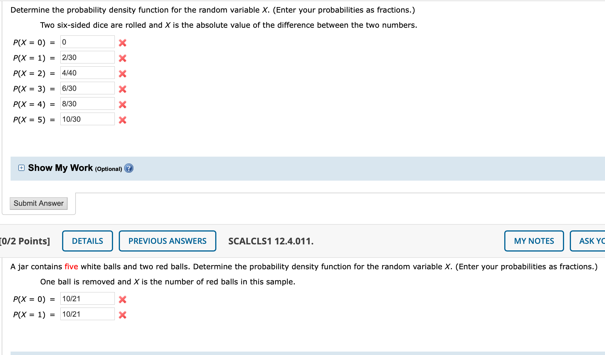 solve the question Determine the probability density function for the random variable