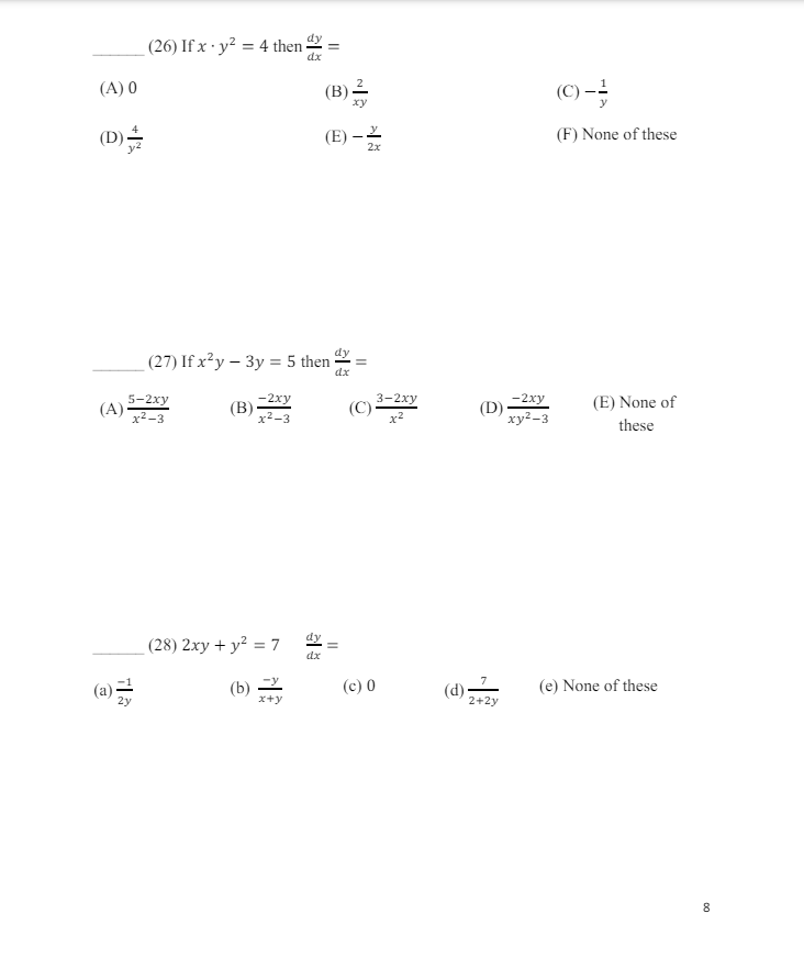 the picture I'm submitting \f\f\f(28) If y2 + 1 = 2x3 then