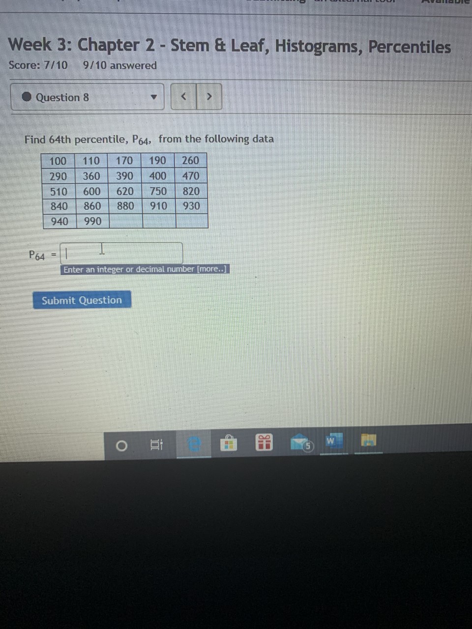 stats and prob Week 3: Chapter 2 - Stem & Leaf, Histograms,