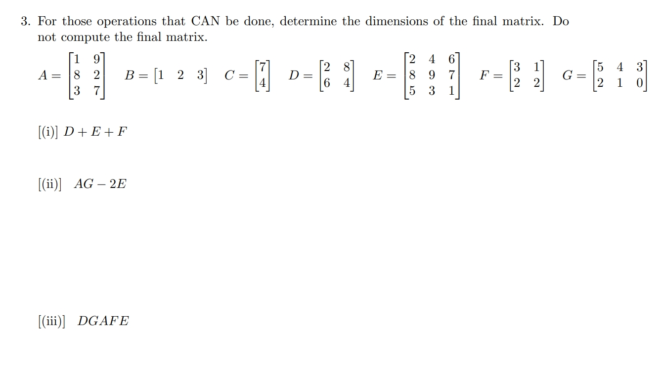 Co A = B = C 6 -5 N (i) 4A (ii)