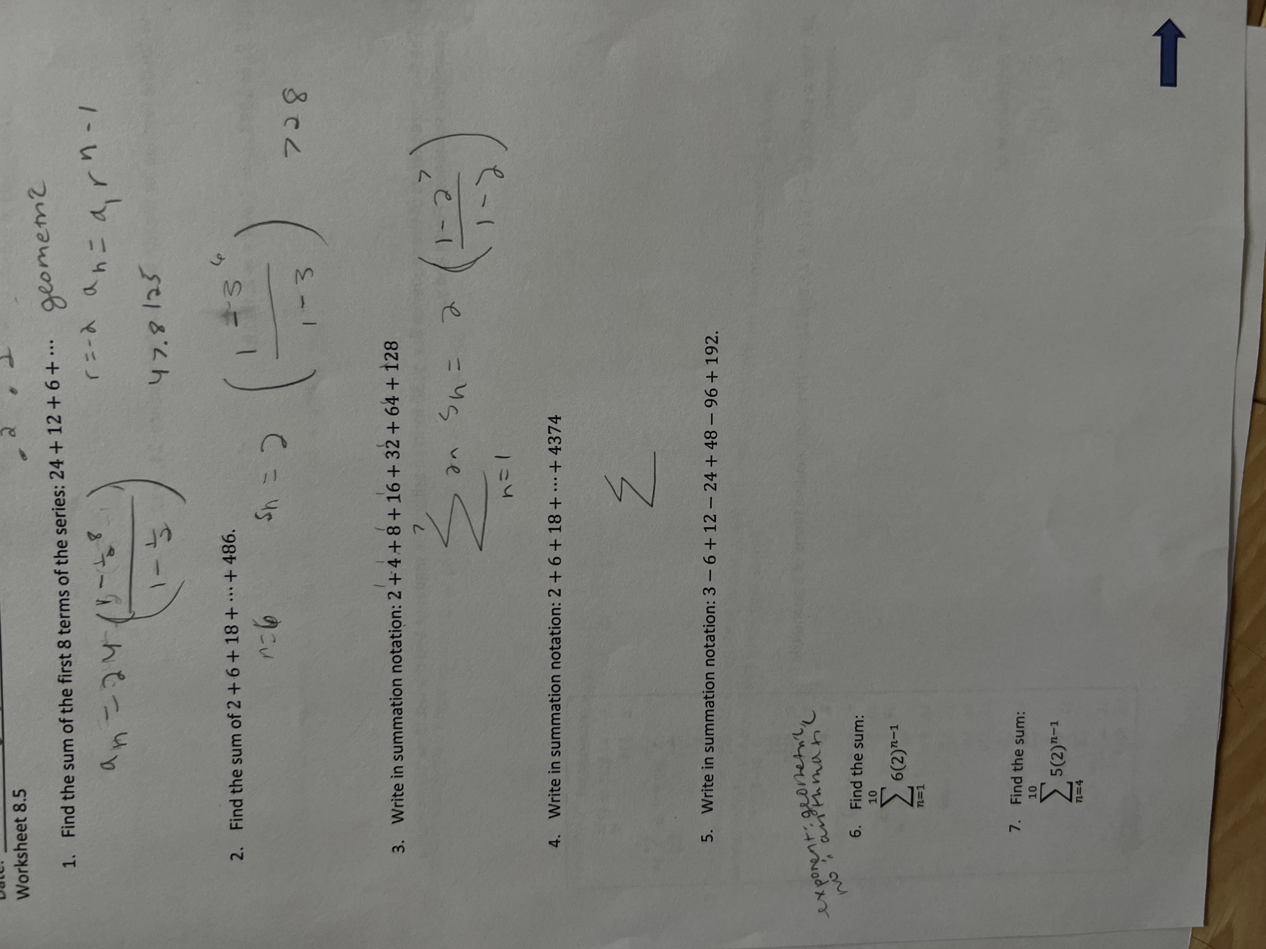 (x + 2), and 3x are three consecutive terms of a geometric