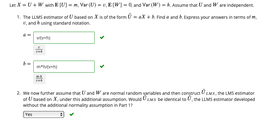 please provide all steps and explain which theorems you are applying.: answers