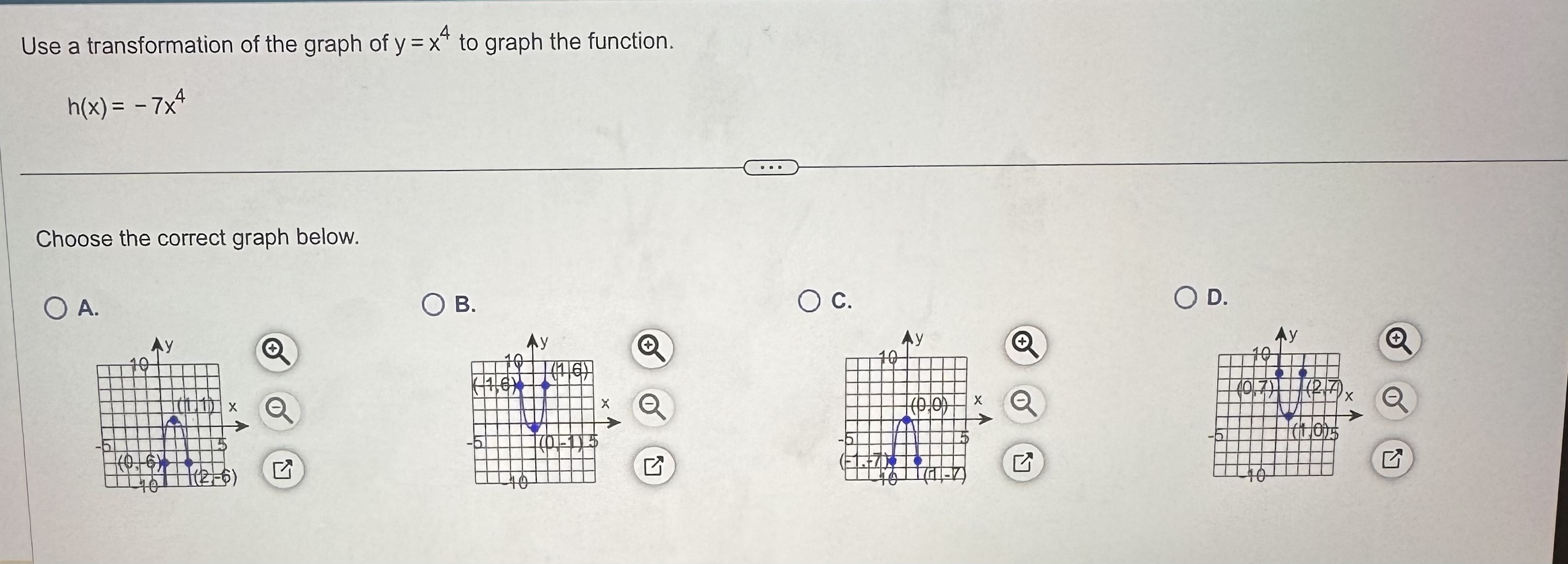 Write the polynomial in standard form. Then identify the leading term and