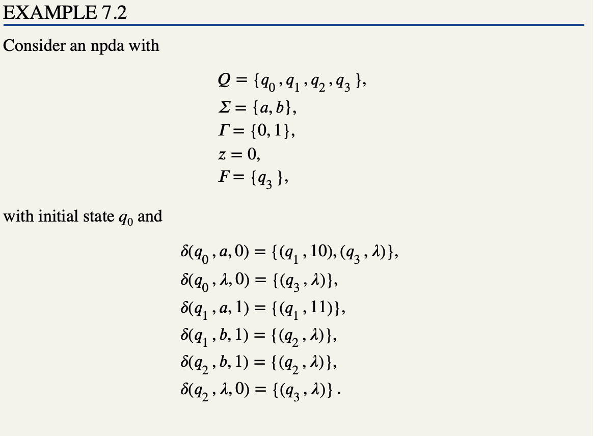 Suppose that in Example 7.2 we replace the given value of (q2,