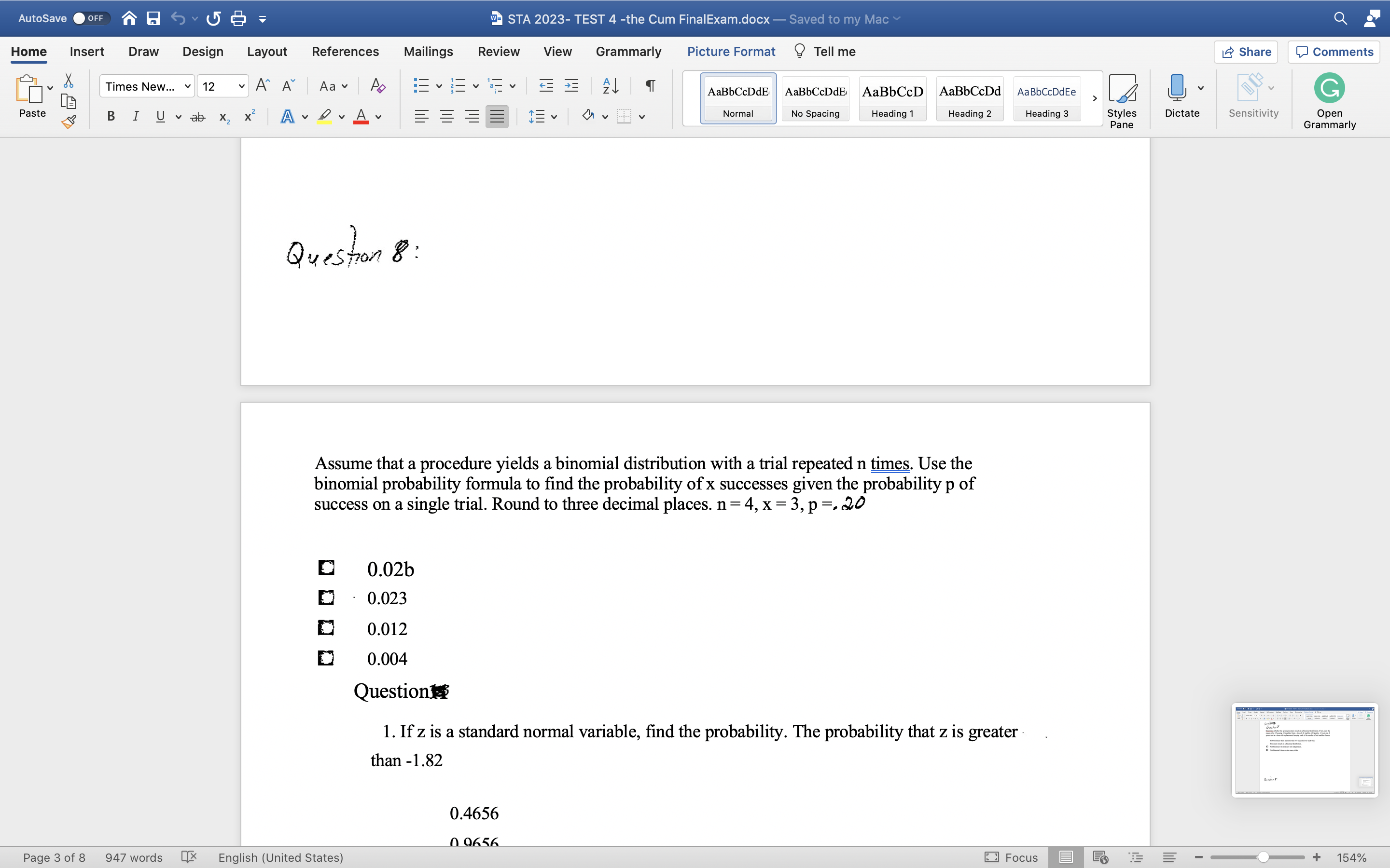 of time (in months) that the employees of an electronics company have