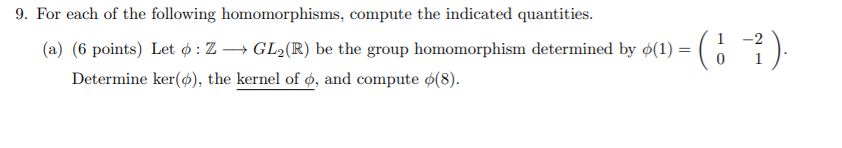 Please help me with this two part practice problem. Thanks!!!! 9. For