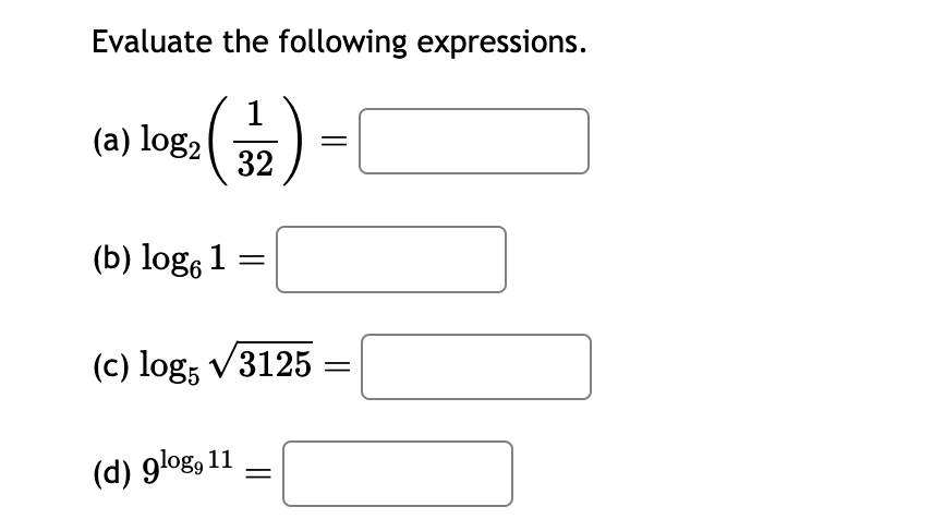 the equation in logarithmic form. Assume that all constants are positive and