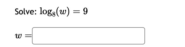not equal to 1. 10\"=p l_J Evaluate the following expressions. Your answers