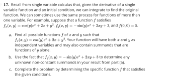 y) = 8 - al - 3y?. a. Determine f(x, y) and