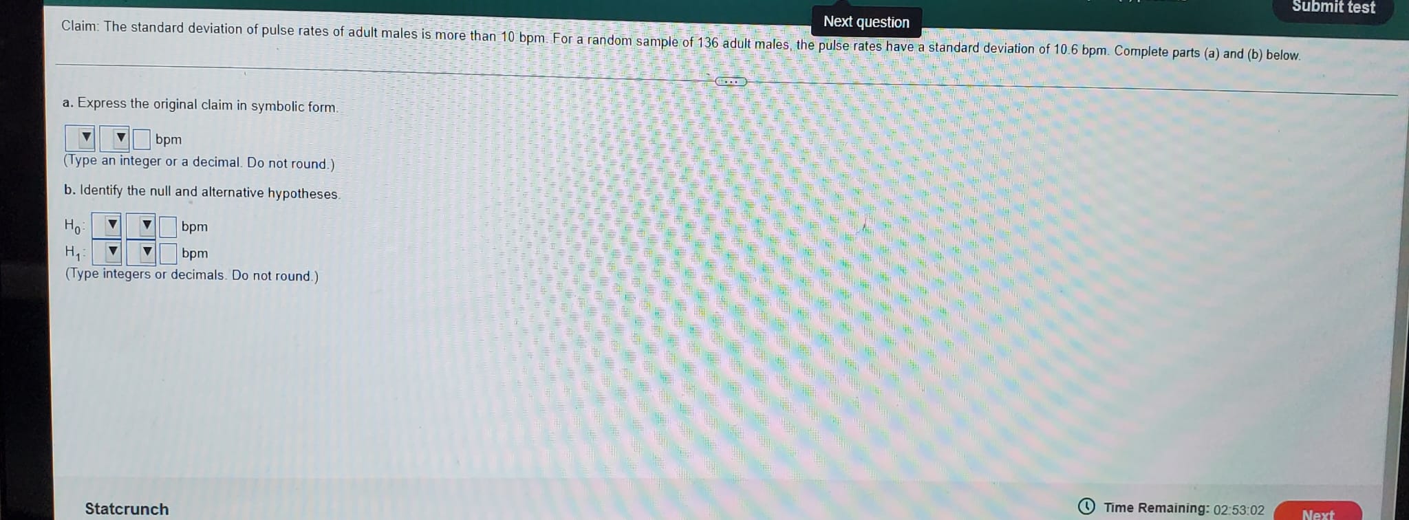 milligrams with s - 17 6 milligrams. Construct a 95% confidence interval