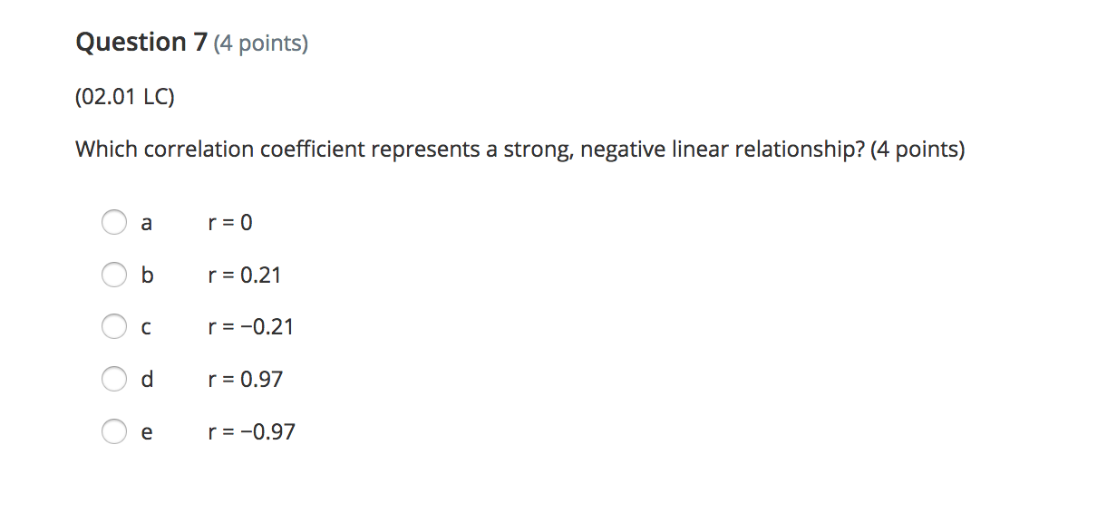 line underpredicts the temperature change. Question 3 (5 points) (02.05 MC) Two