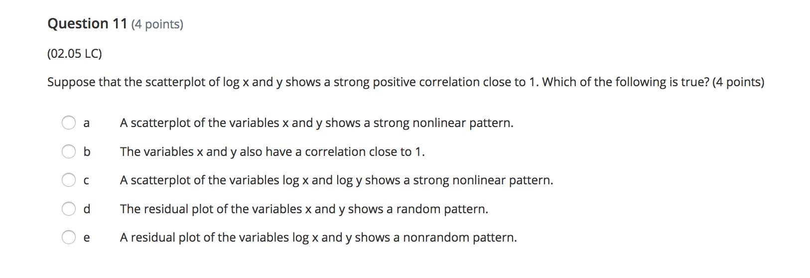 12 14 -0.01 -0.02 -0.03 -0.04Question 4 (4 points) (02.04 LC) The