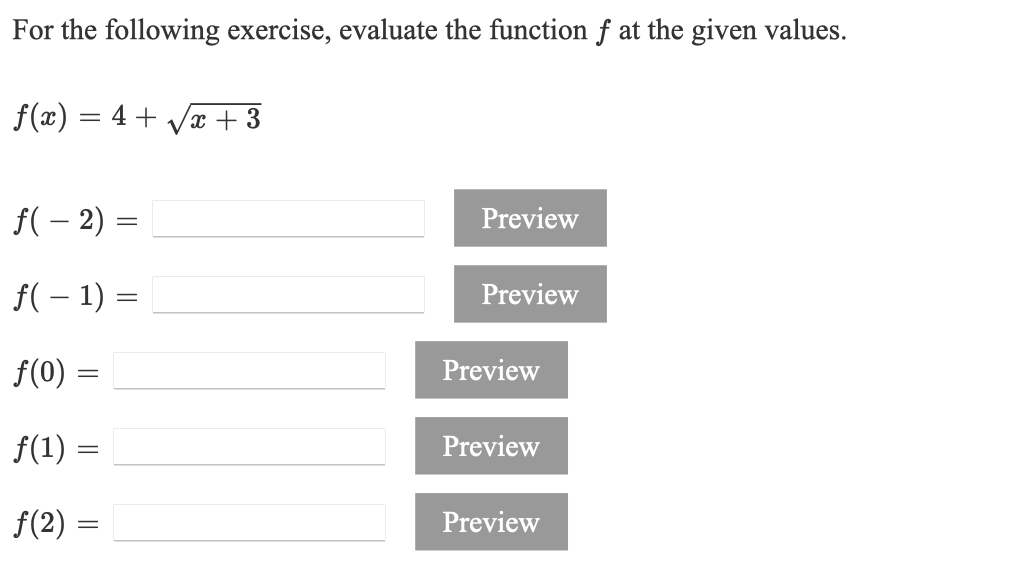f (3) = b. Solve for f(ac) = 1. C =\fUse the
