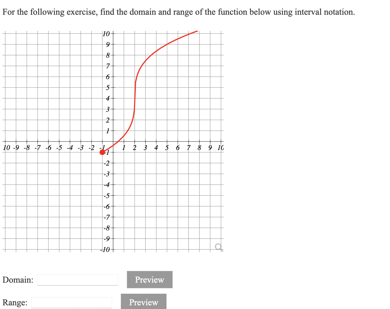 h). Simplify your results. j(m) = 4m + 5 M: we M: