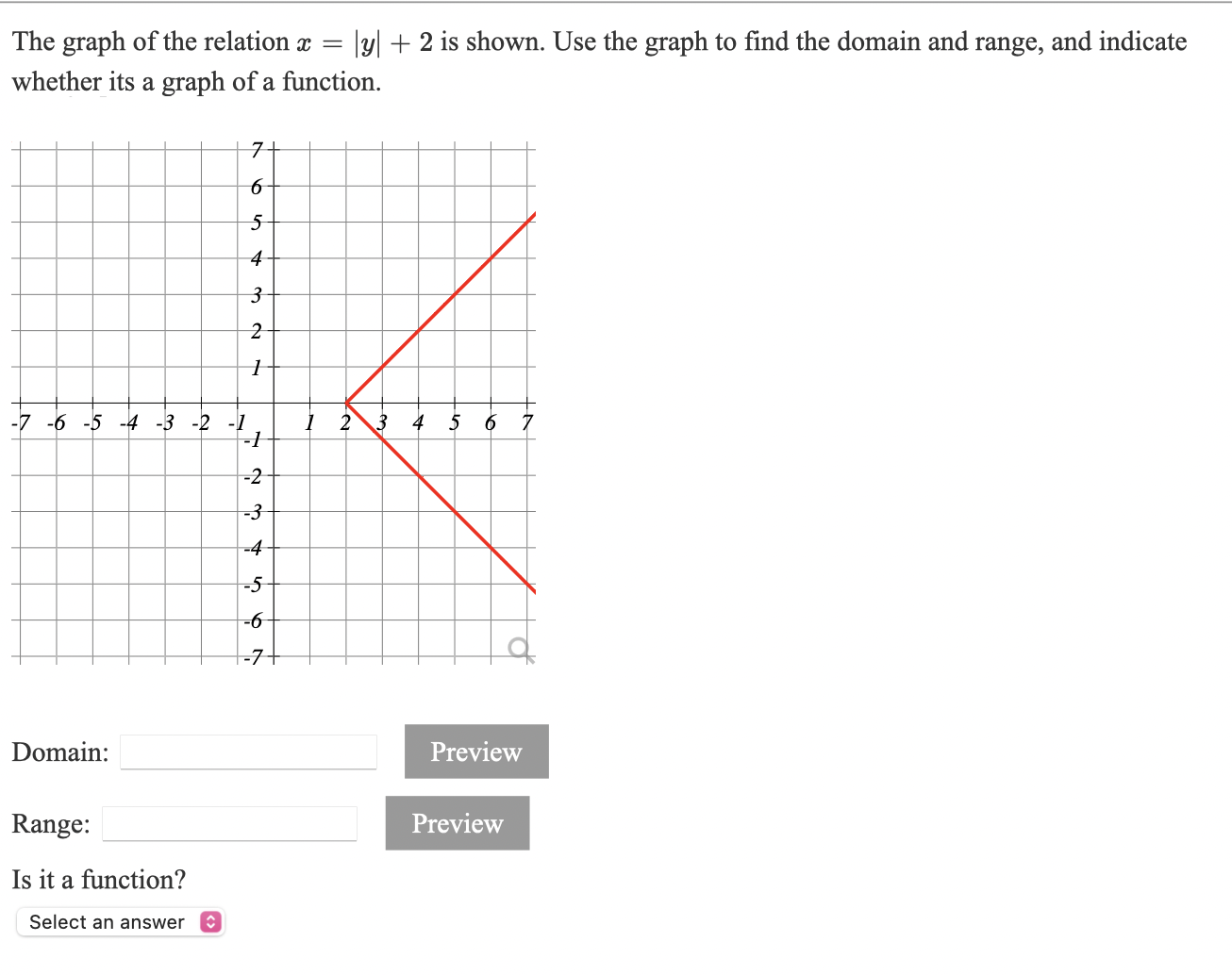 \fThe volume of a sphere is given by V(r = =1 where