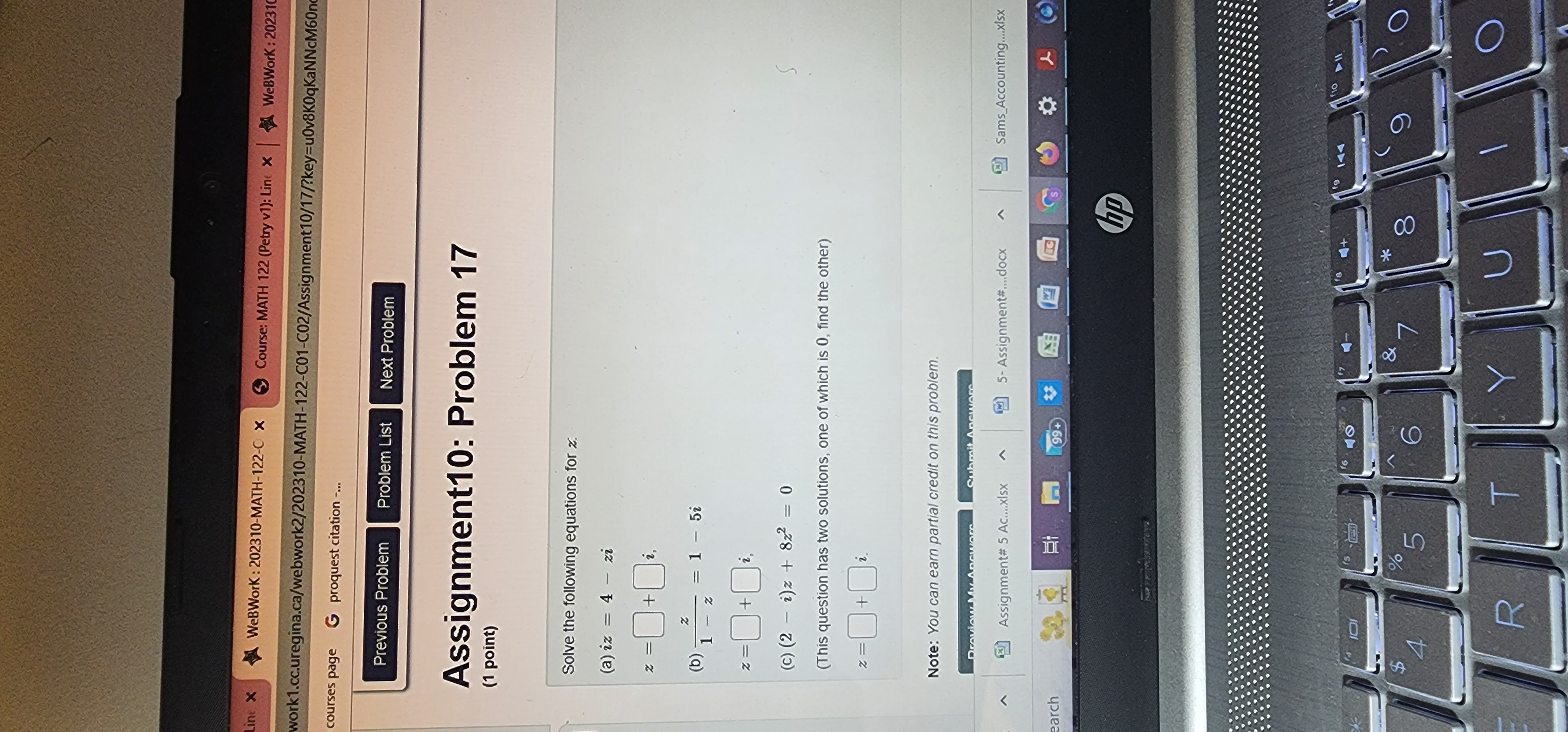 remaining. Assignment= 5 Ac....xisx 5- Assignment#..docx Sams_Accounting..xdsx arch 199+ SS 10 144