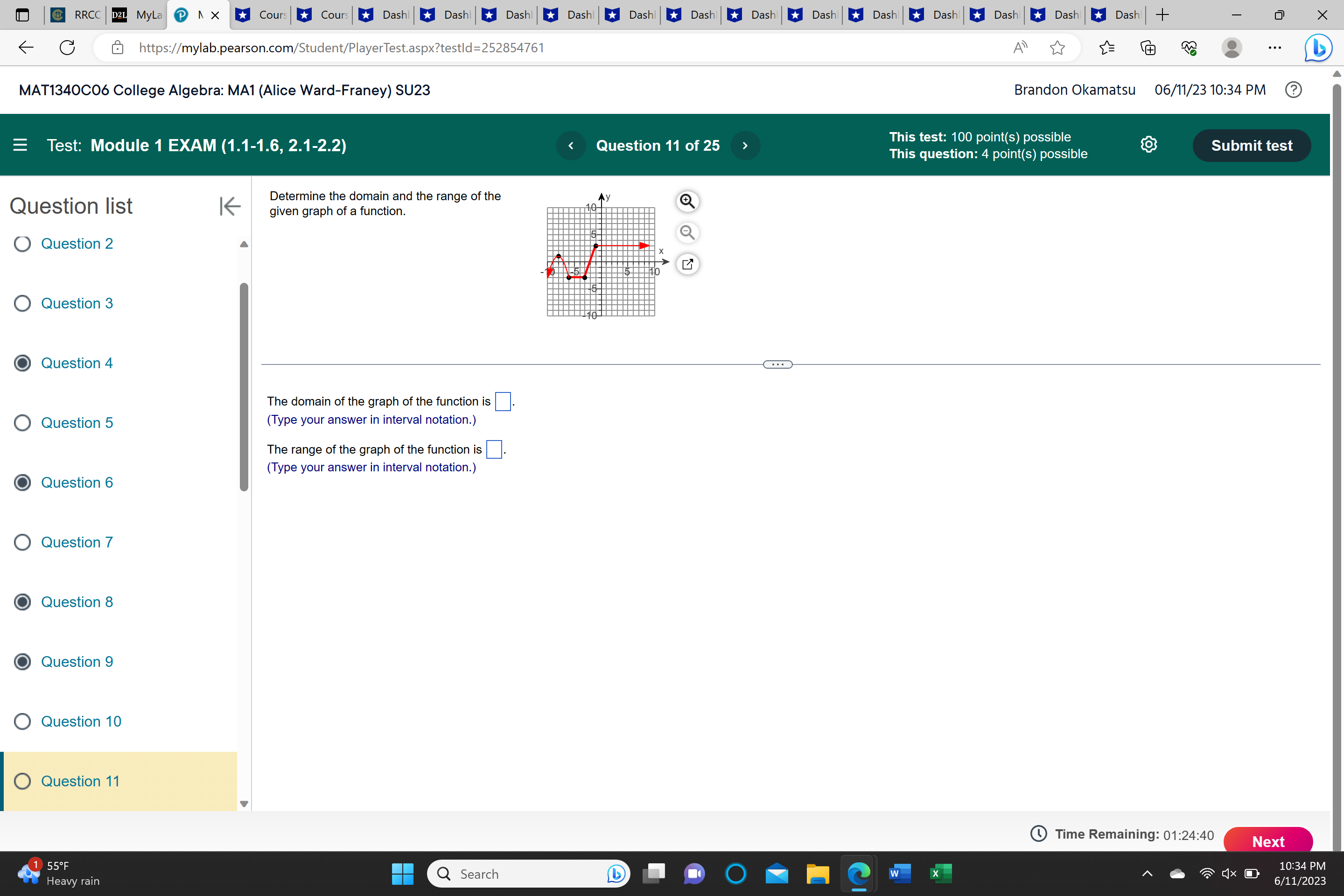  @ RRCC D2L MyLa @ A X Cours| Cours | Dash!