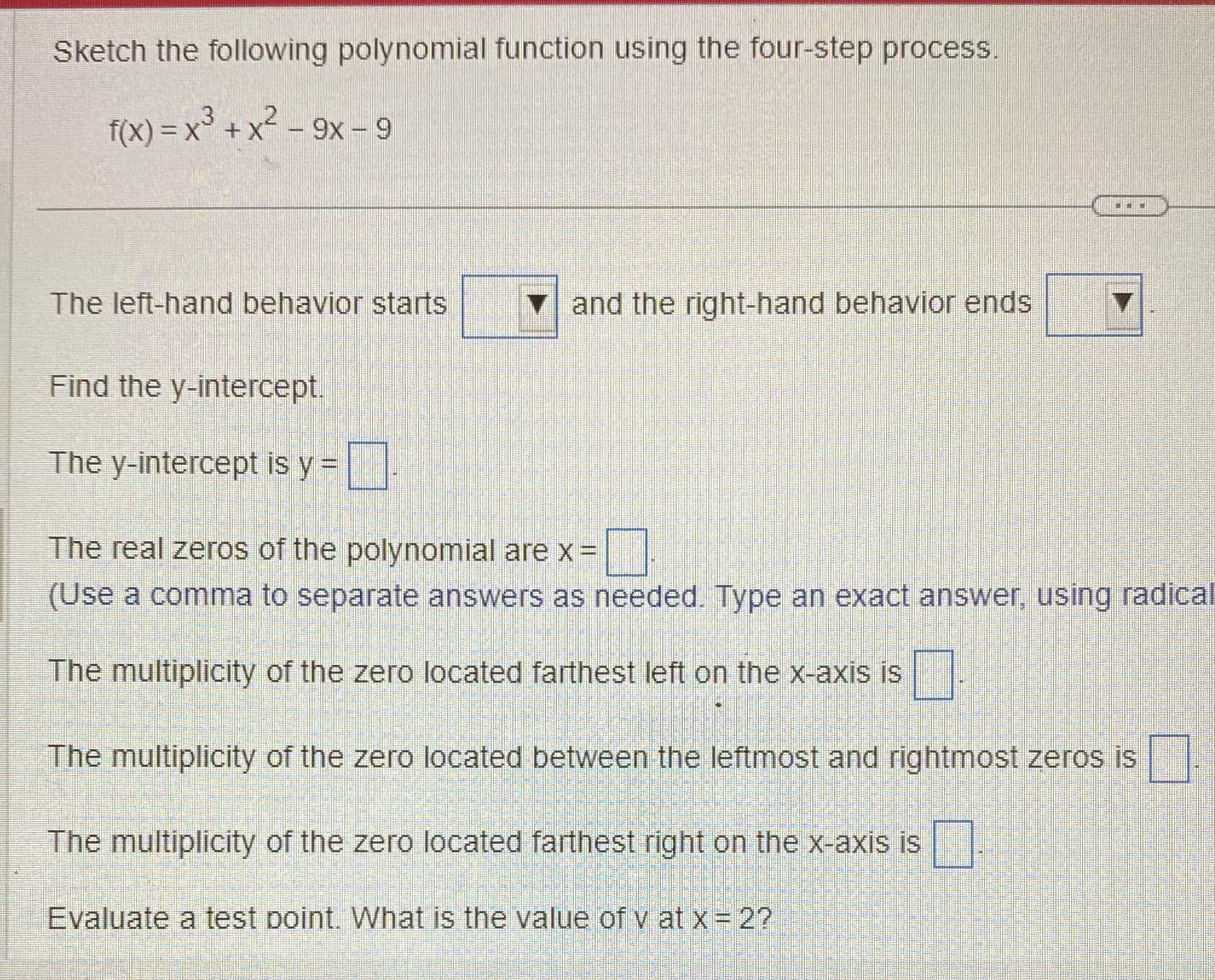 Question 18:Please answer all question completely No swirls or cursive when writing