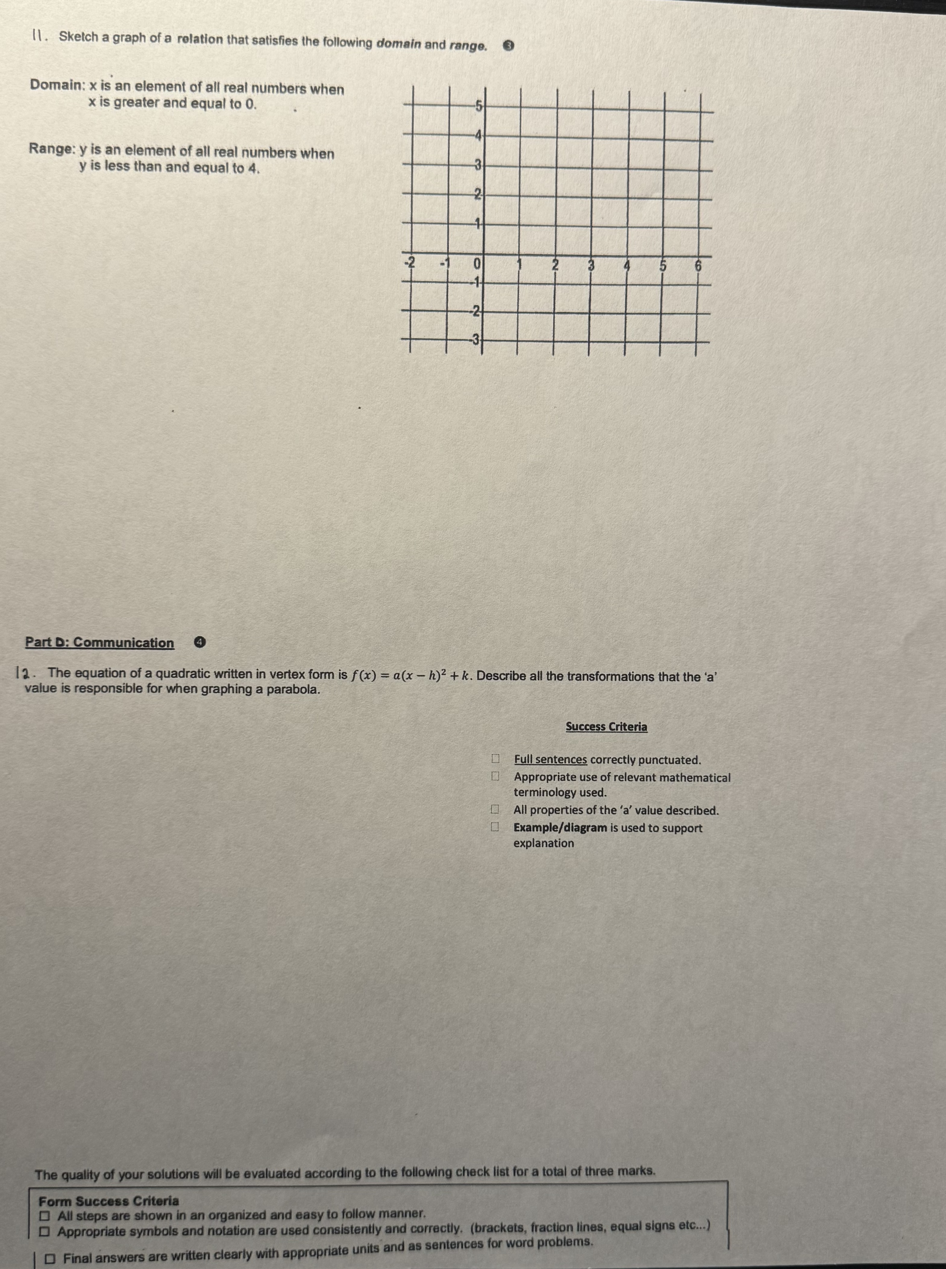 (-2) =. c. Determine one value of x such that h(x) =