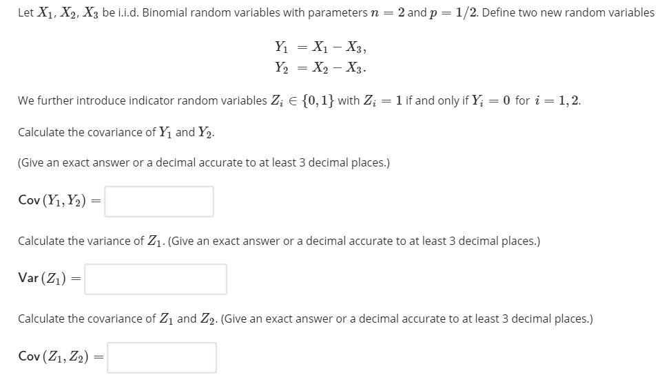 Hello, can someone solve and explain this problem to me? Let X1,