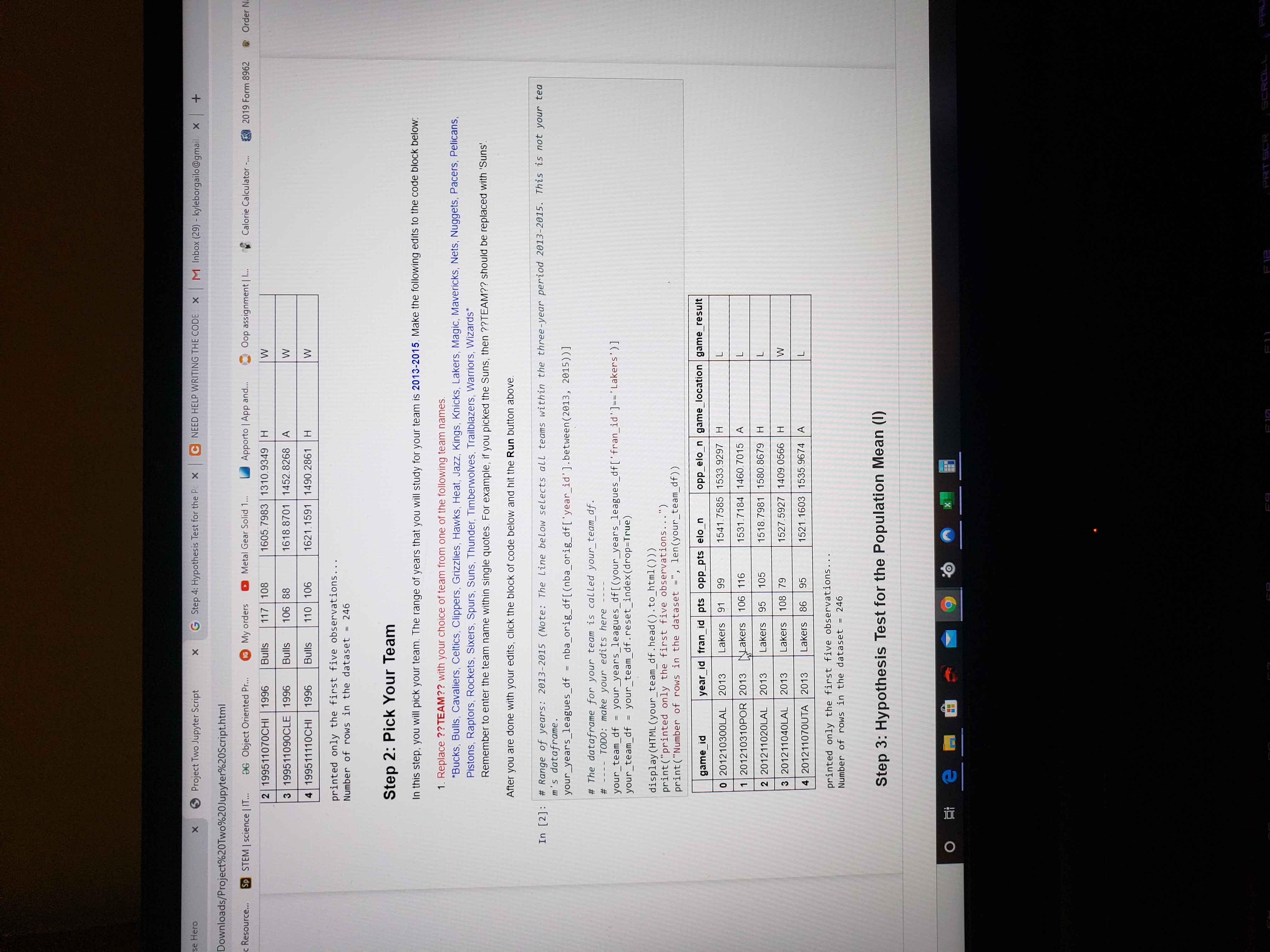 validate claims about your team's performance. This analysis will provide evidence for