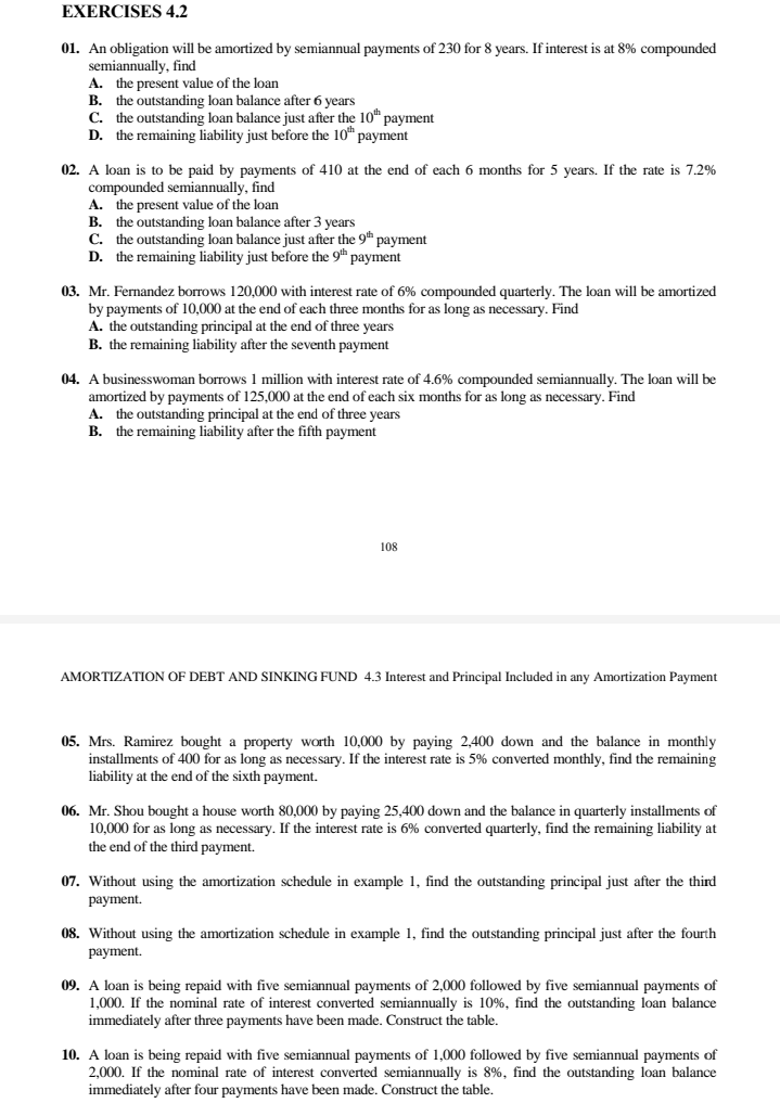 Please help me answer the following, Only the odd numbered problems 1,3,5,7,9.
