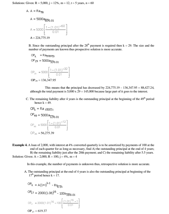 as the process are still clear, and accurate answers please...thank you! EXERCISES