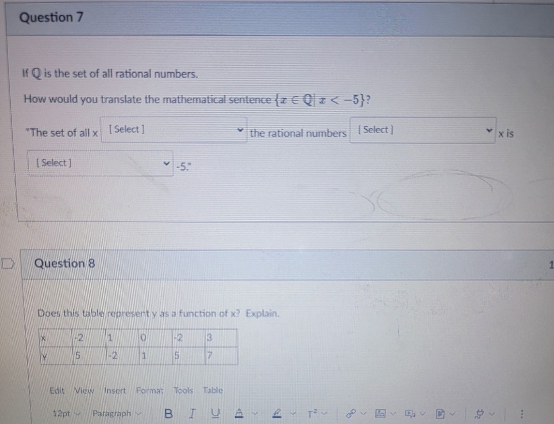 to B? O No, because it doesn't pass the line test. Yes,