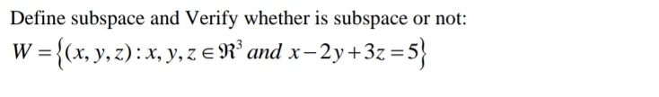 that the vectors (1, 1, 0), (1,0,1) and (0, 1,1) form a