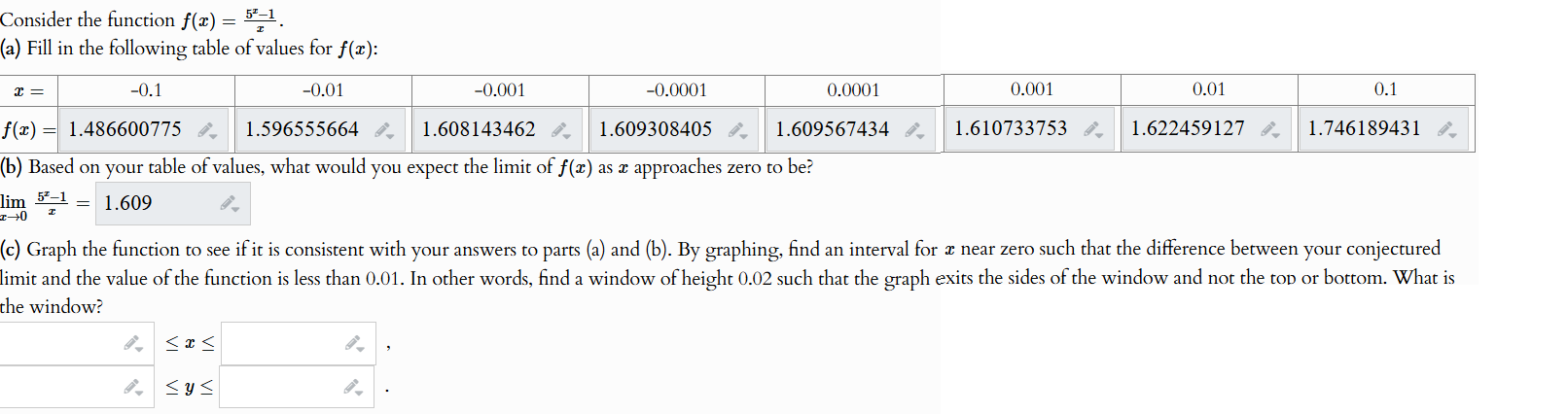 Please help with the calculus problems1) Consider the function f(z) = =1.