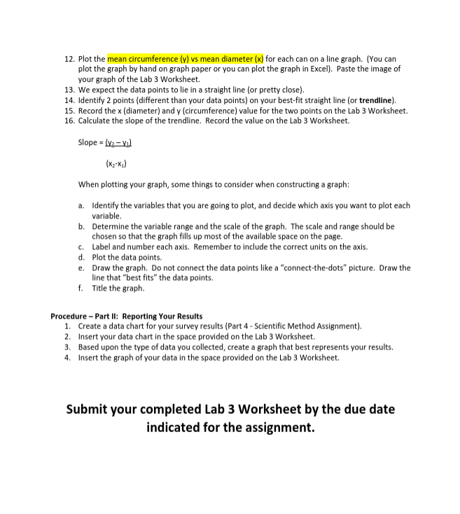 Eh b e R B. 9. Circumference Locate 3 cans, each with