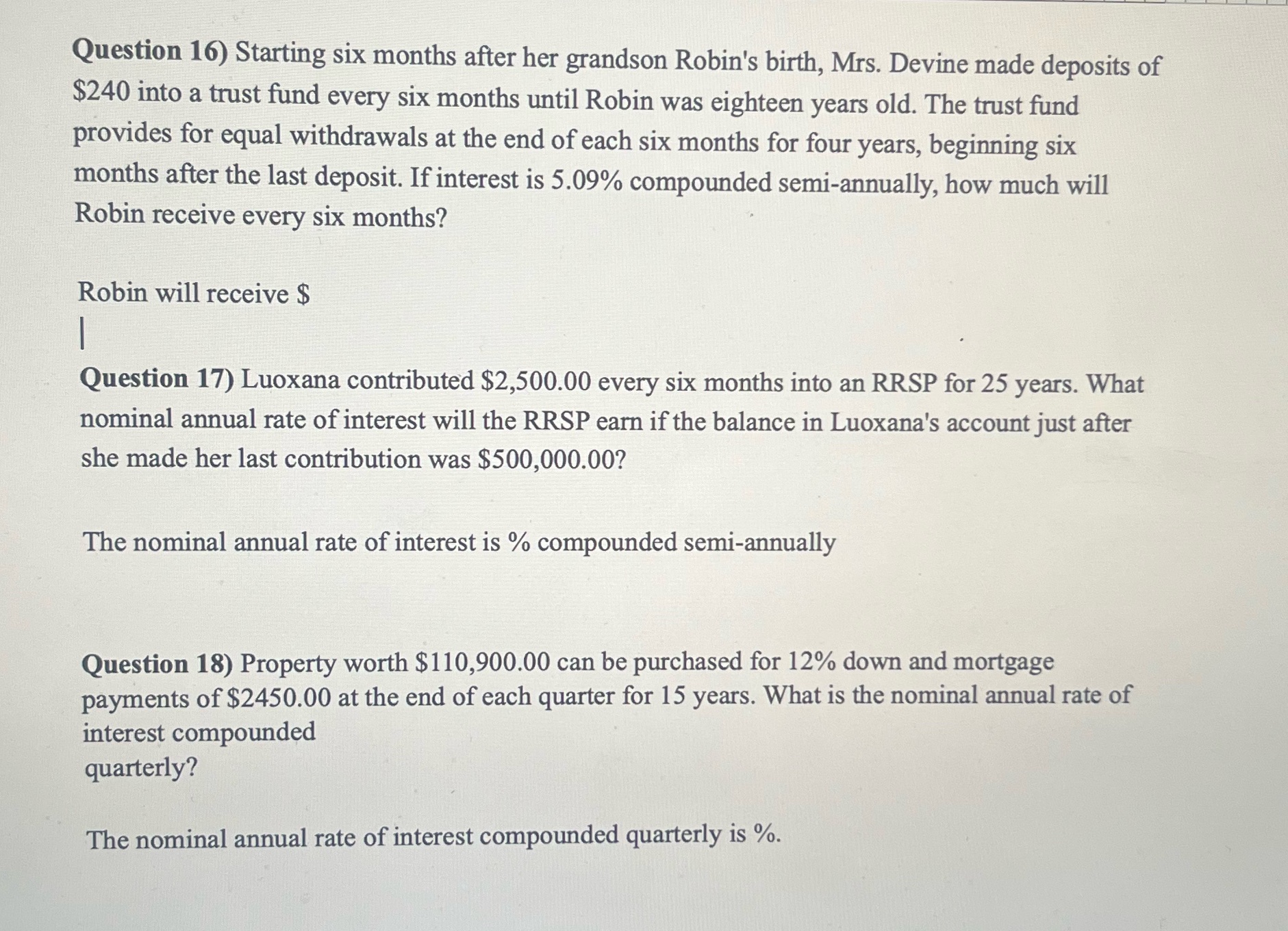 Below there are 3 questions please answer them all please provide the