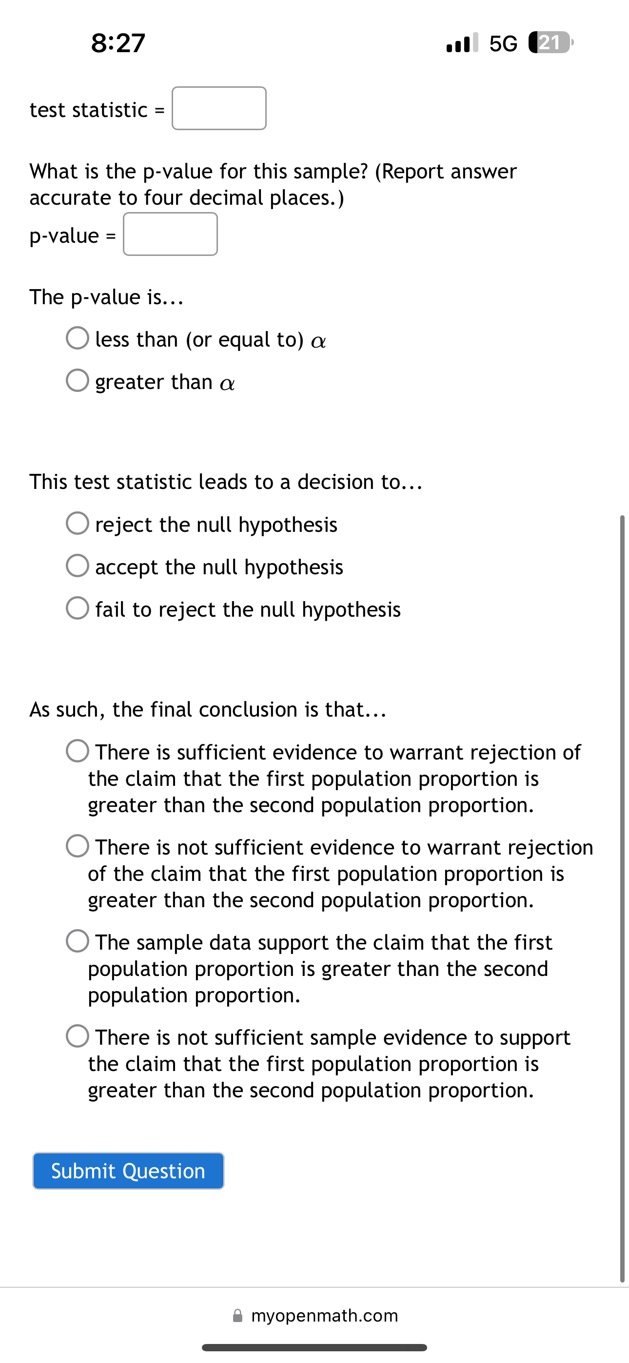 - Proportion Assessment Score: 0/18 0/18 answered Progress saved Done Vle@ :