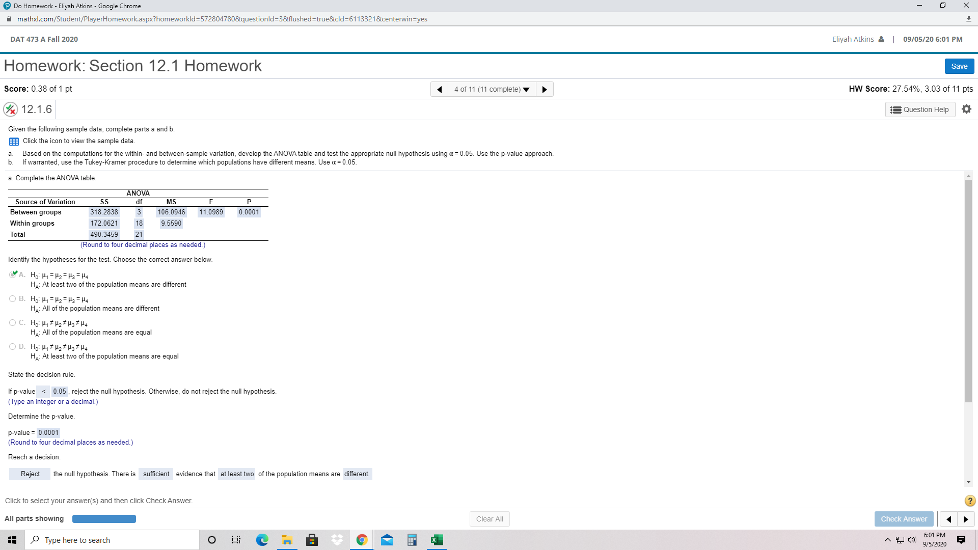 figuring out the last part which says group 1 vs group 2