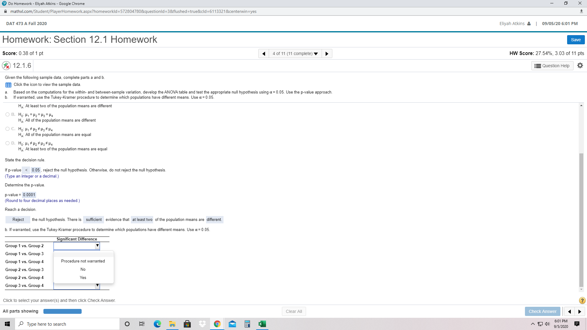etc figure out all of the groupshttps://1drv.ms/x/s!AqSOmXz6ZXBFkRtcrtAfGOHyvcic?e=CCJjv6 Section 12.1 Homework-Eliyah Atkins -