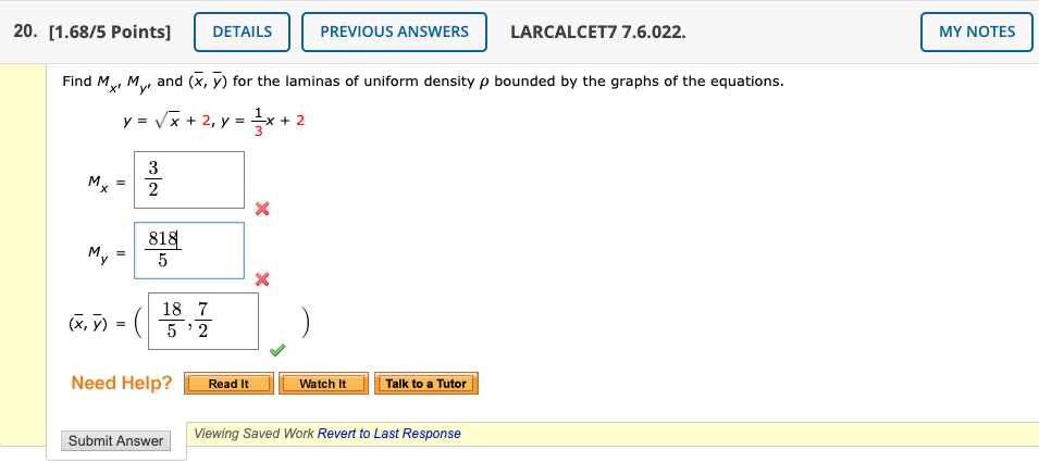 I need some help on some calculus problems. If you are able