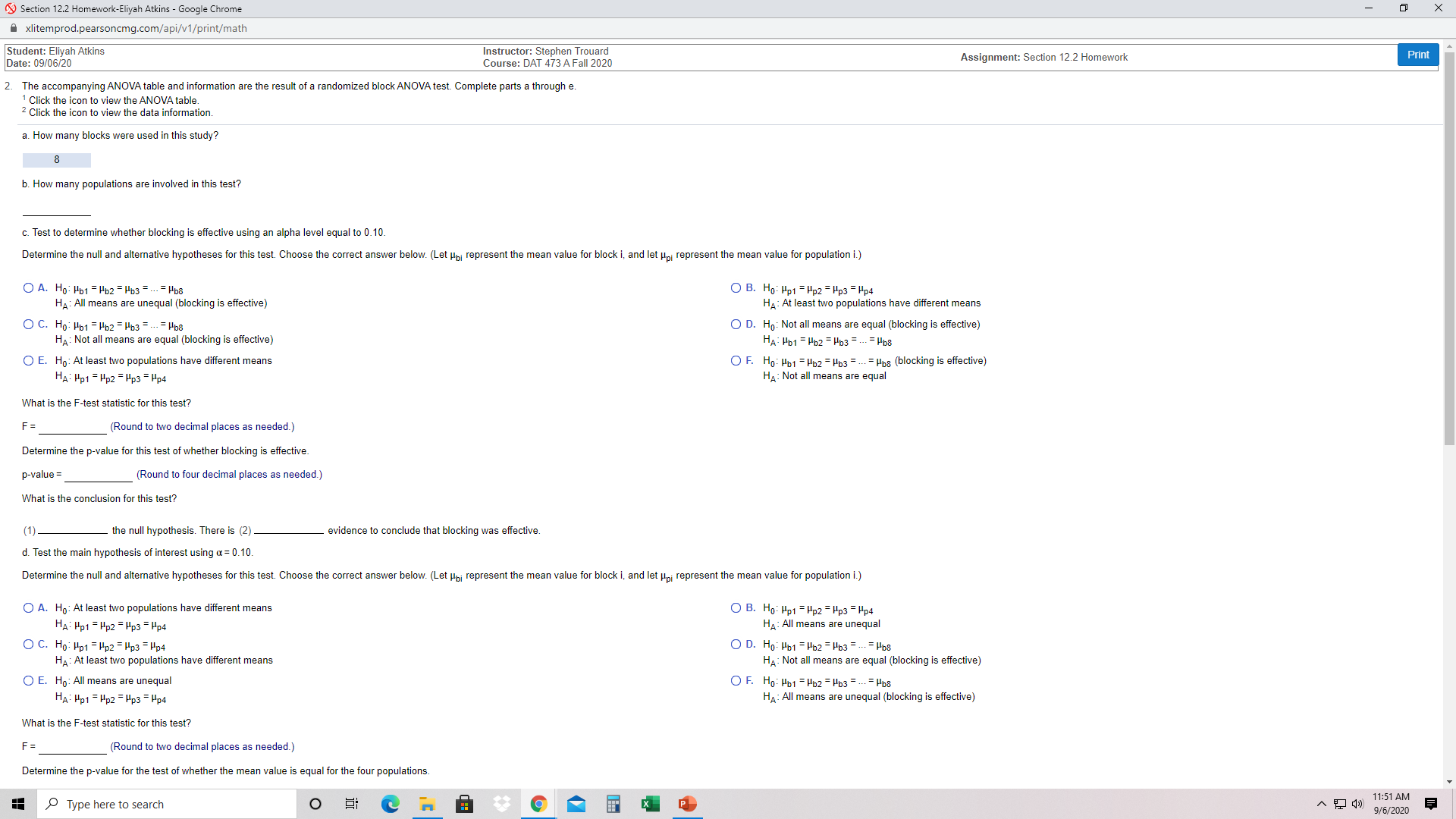 Help me with some of these stats problems. The data is in