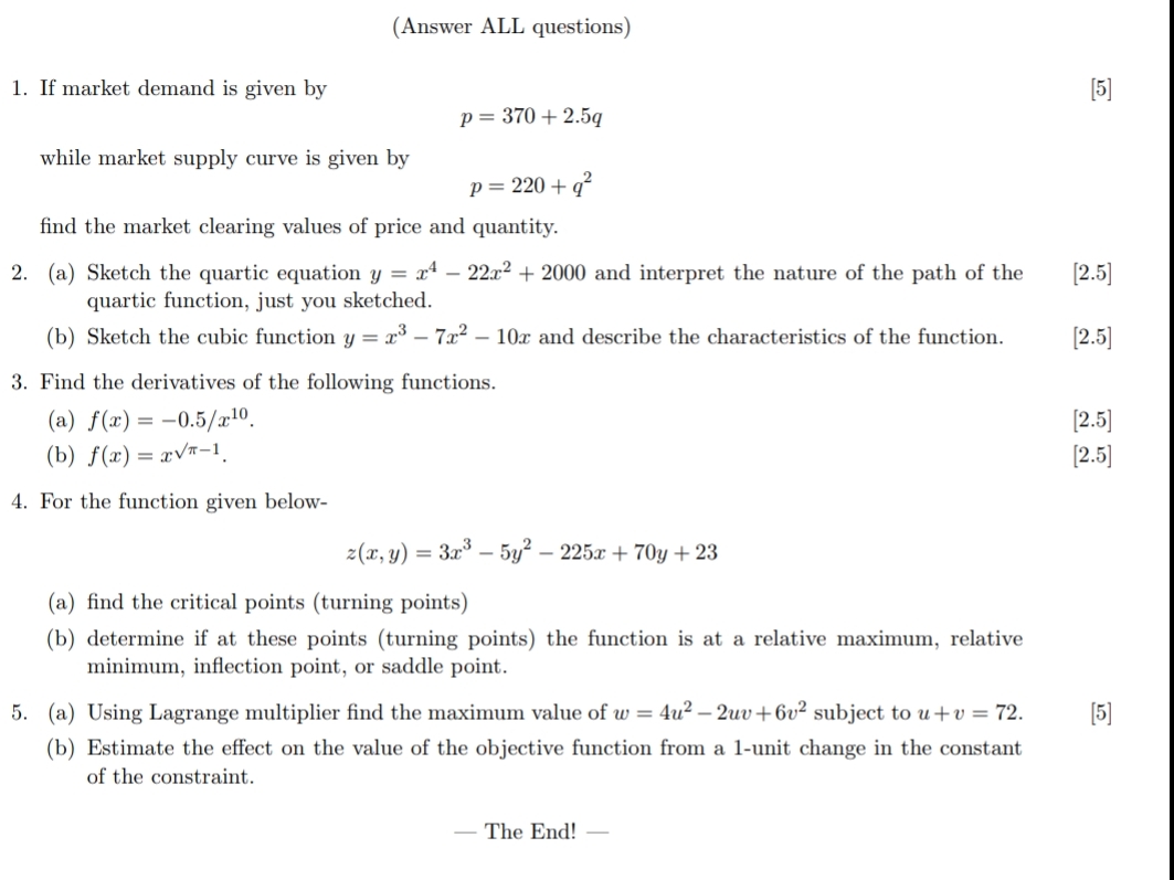 I need help to solve it ... please help me (Answer ALL