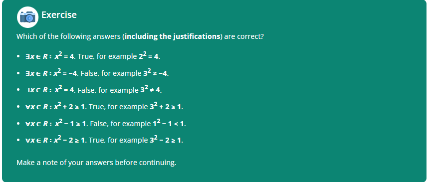 even number, or it is prime.e Exercise Consider the following propositions: are
