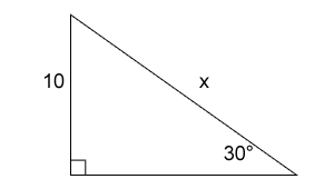Solve for x. Round your answer to two decimal places. Show your