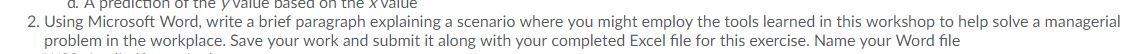 I need help with question two. i would love some help thank
