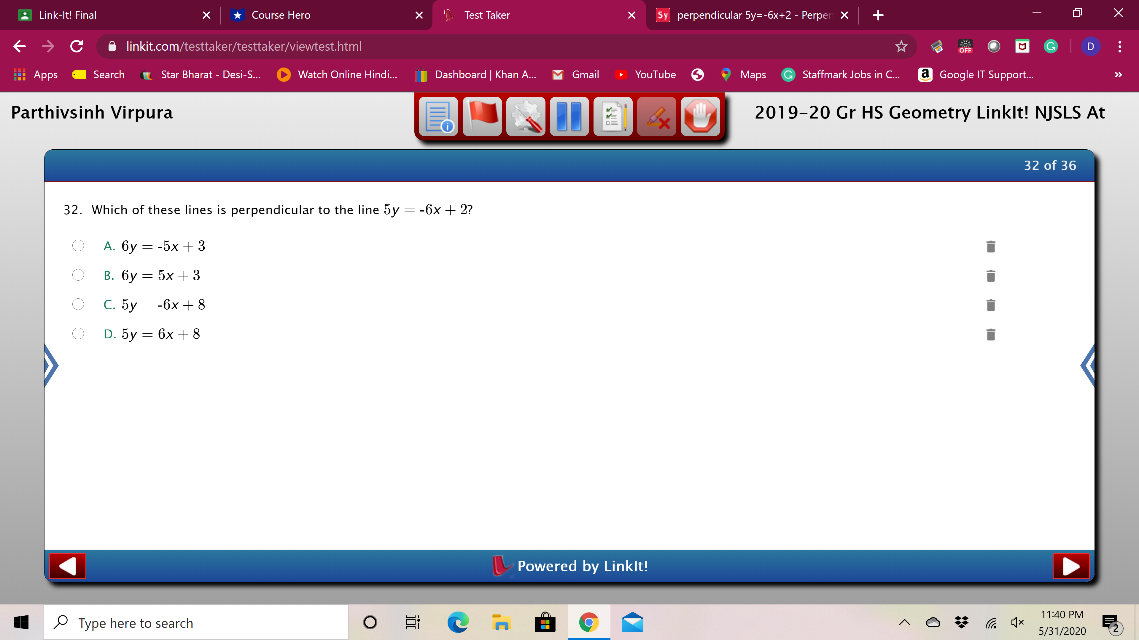 in C... a Google IT Support... Parthivsinh Virpura 2019-20 Gr HS Geometry