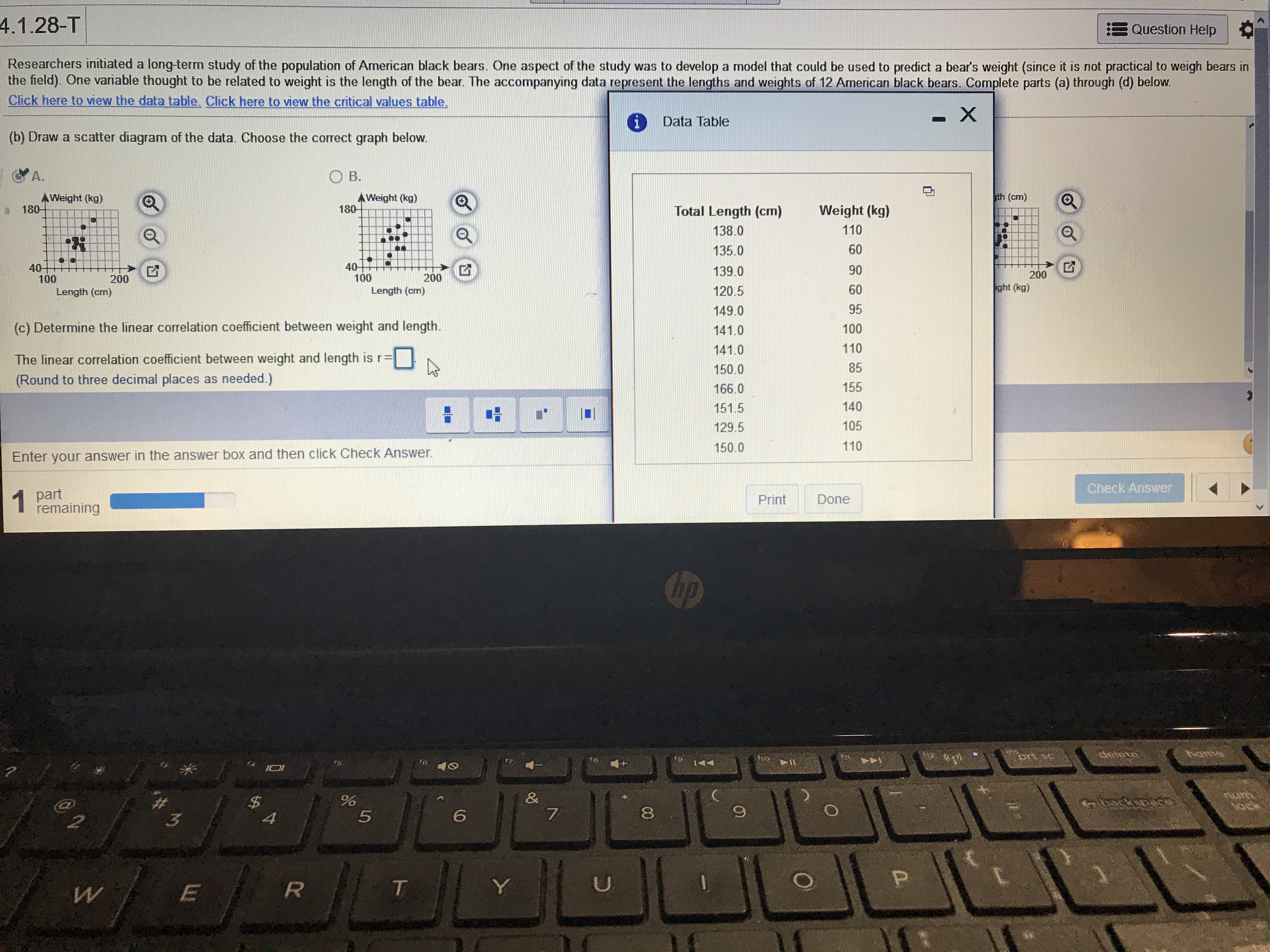 Please I need help with correlation coefficient, and absolute value of the