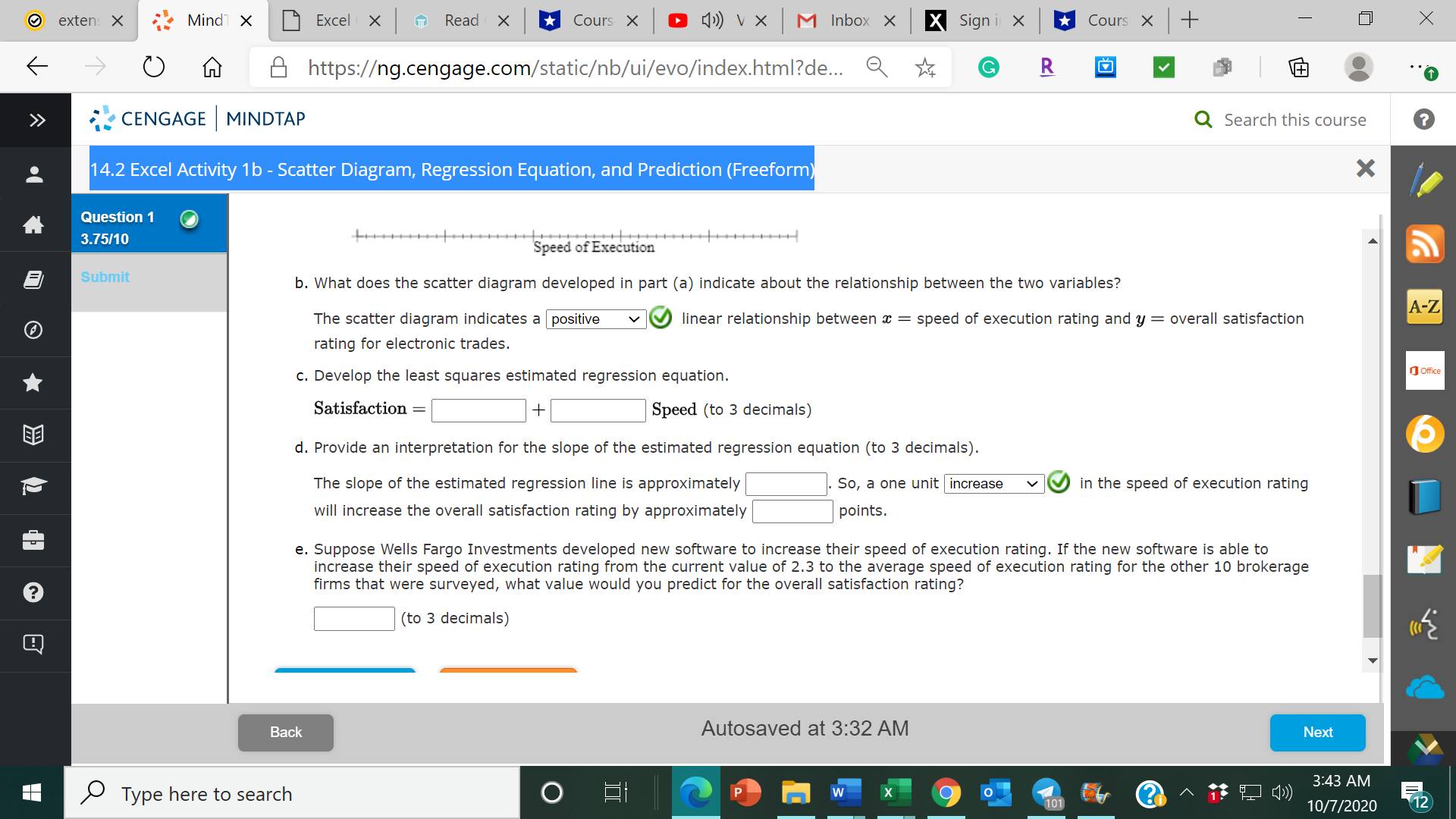 very satisfied (4). For each broker summary scores were computed by calculating