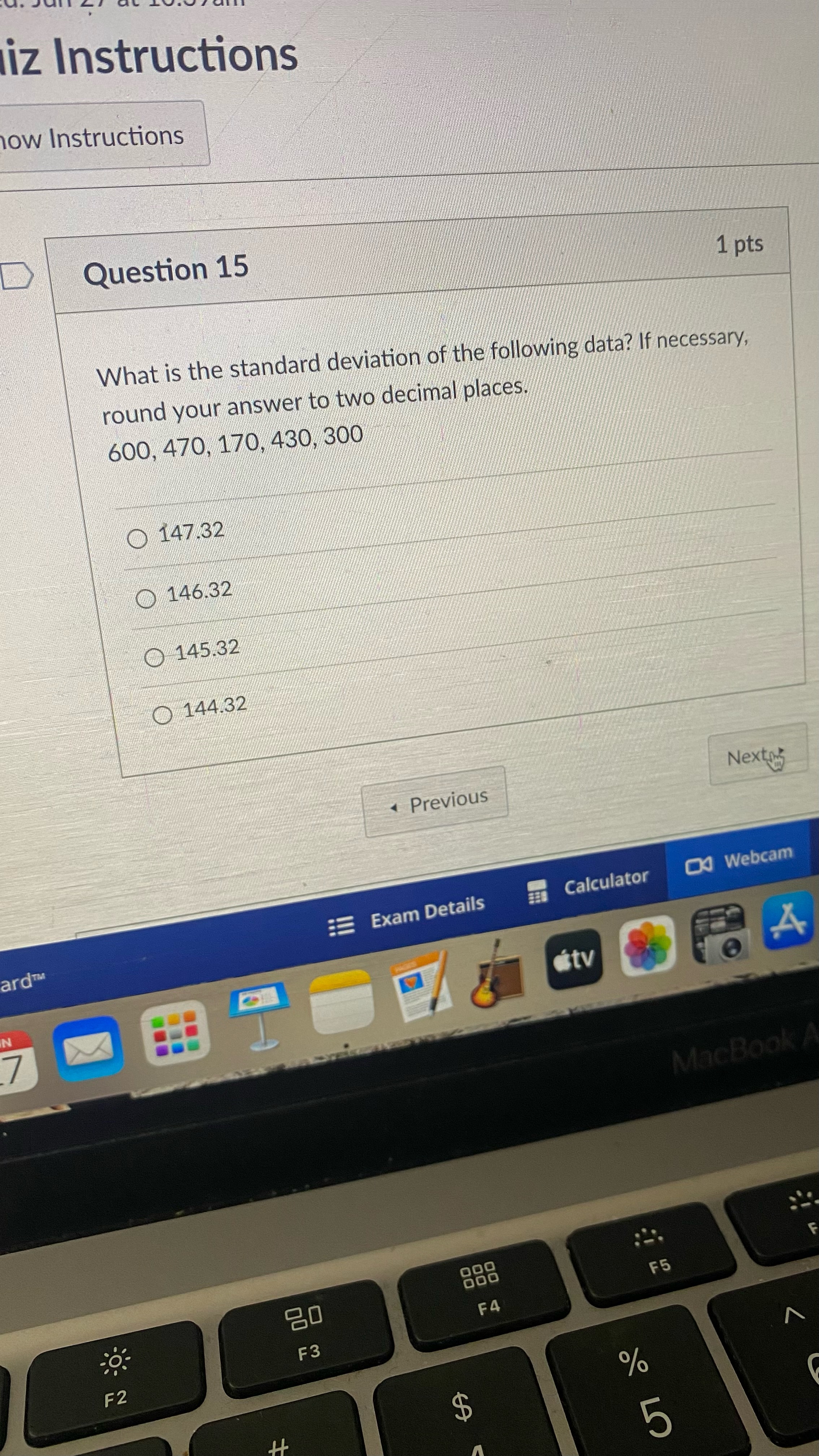 scores for two different groups of math students are given below. Use