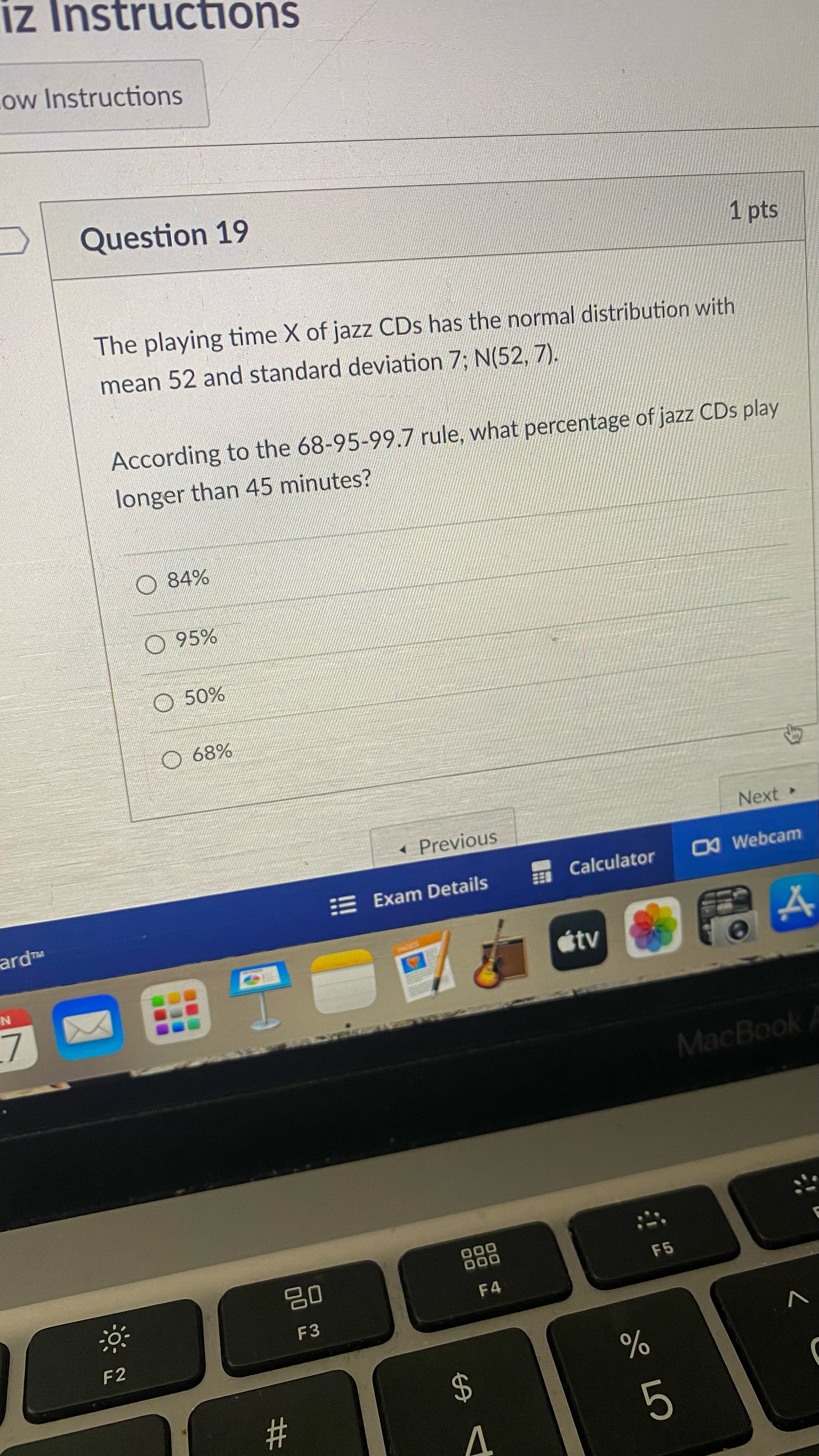 75, 85, 95, 71, 71, 90, 95, 87, 80 Group A had
