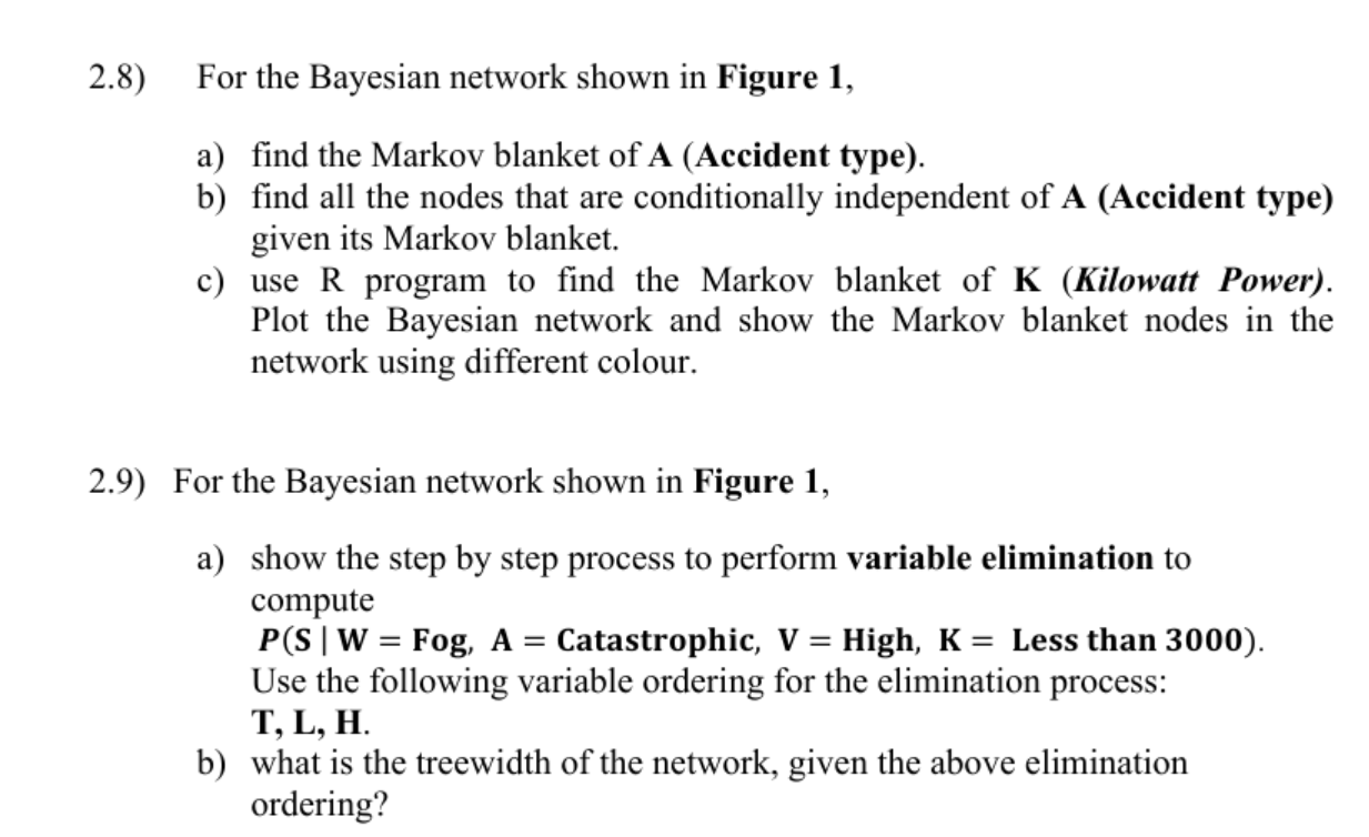 below. S (Severity of accident) {Minor, Catastrophic, Major} T (Tonnage) {less than