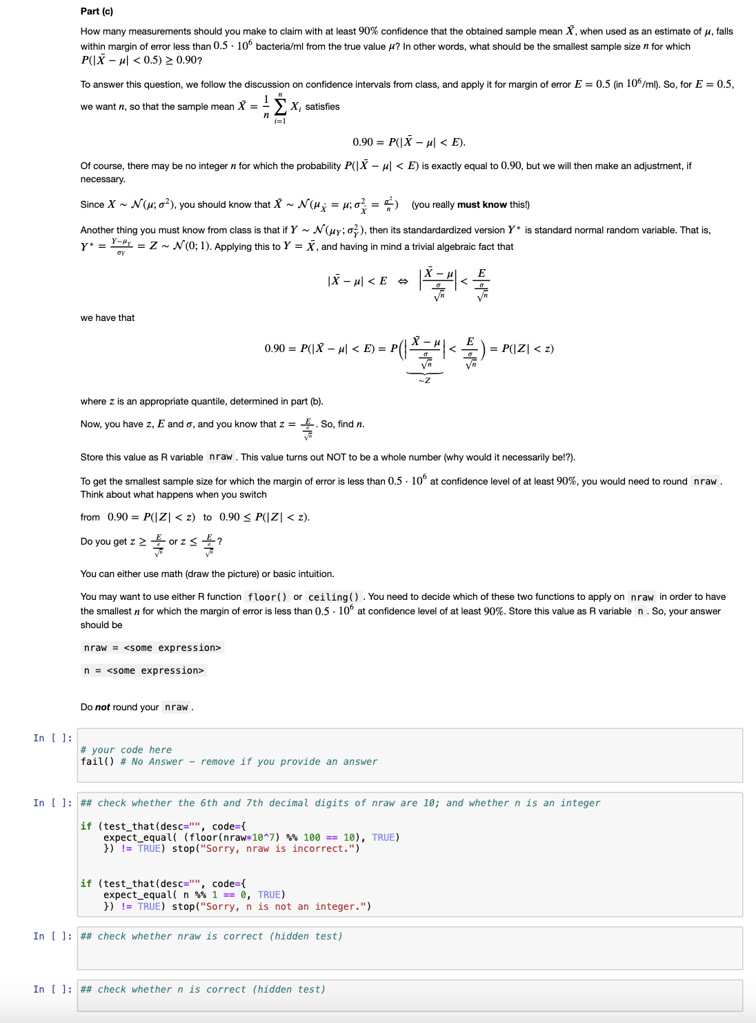 of the error equalto o = 1.5 + l{]ls bacteria/{ml of fluid).