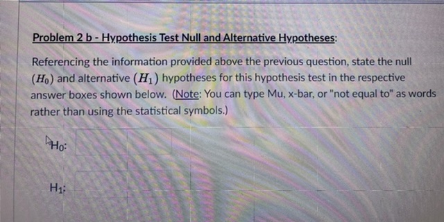 below for the computation of the critical values for the hypothesis test.