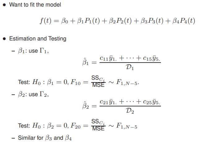 Using a balanced design with a single quantitative factor with 'a' equally